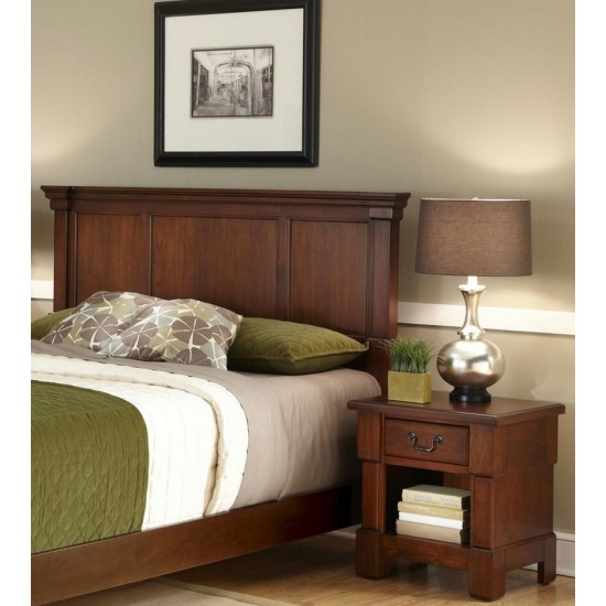 Aspen King Headboard and Nightstand by homestyles