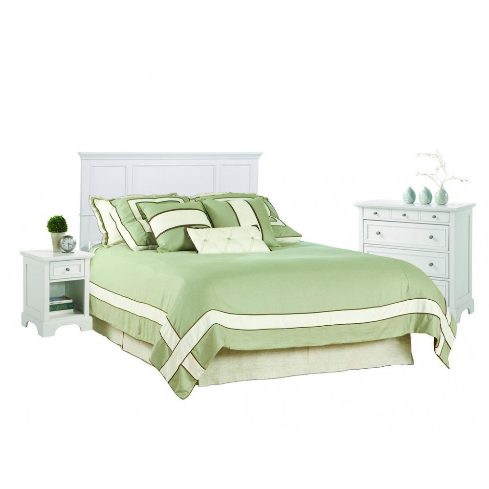 Century Queen Headboard, Nightstand and Chest by homestyles