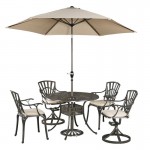 Grenada 6 Piece Outdoor Dining Set by homestyles, 6661-30586C