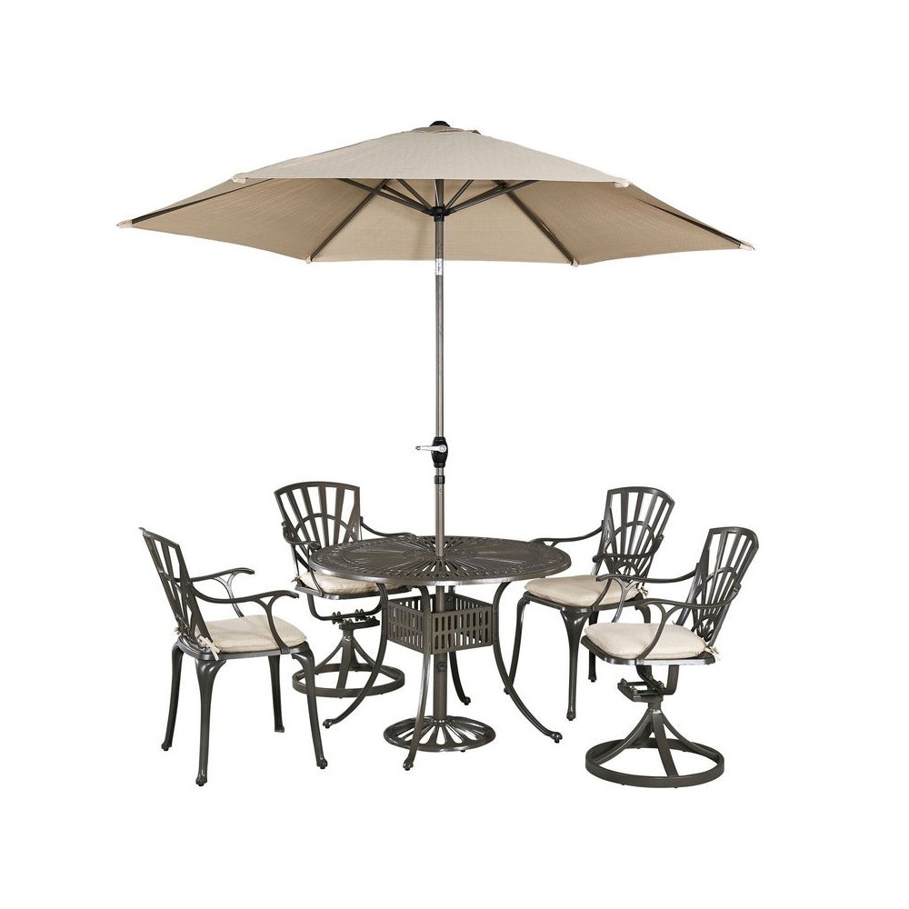 Grenada 6 Piece Outdoor Dining Set by homestyles, 6661-30586C