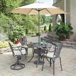 Grenada 6 Piece Outdoor Dining Set by homestyles, 6661-30586C