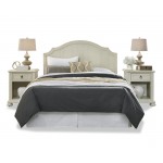 Chambre Queen Headboard and Two Nightstands by homestyles