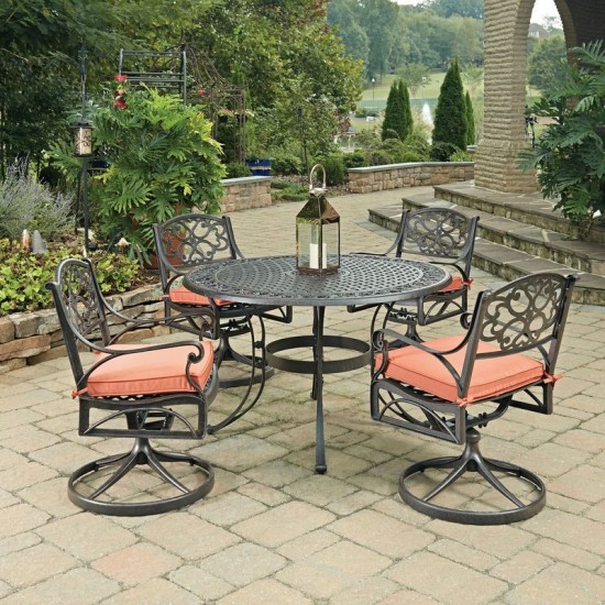 Sanibel 5 Piece Outdoor Dining Set by homestyles, 6655-325C