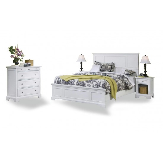 Century Queen Bed, Nightstand and Chest by homestyles