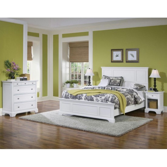 Century Queen Bed, Nightstand and Chest by homestyles