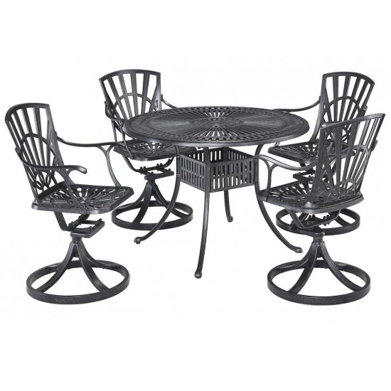 Grenada 5 Piece Outdoor Dining Set by homestyles, 6660-305