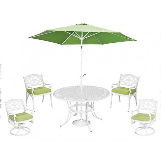 Sanibel 6 Piece Outdoor Dining Set by homestyles, 6652-30856C