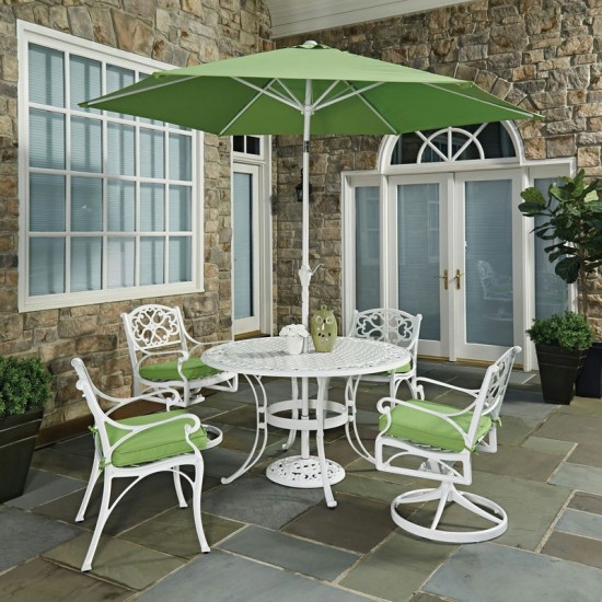 Sanibel 6 Piece Outdoor Dining Set by homestyles, 6652-30856C