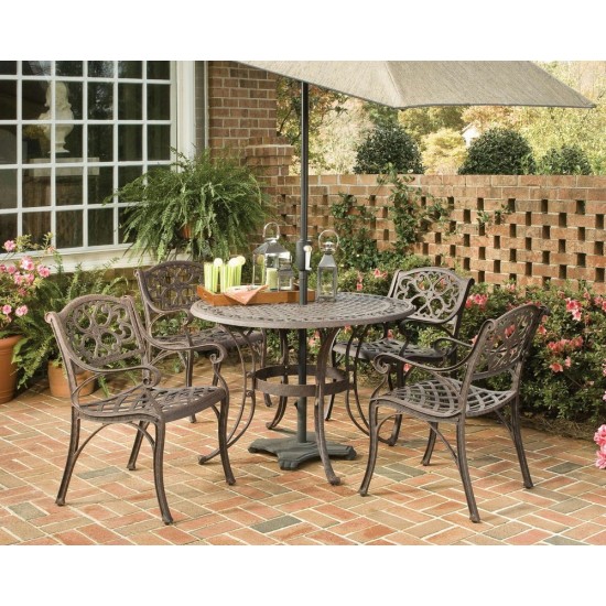 Sanibel 5 Piece Outdoor Dining Set by homestyles, 6655-308