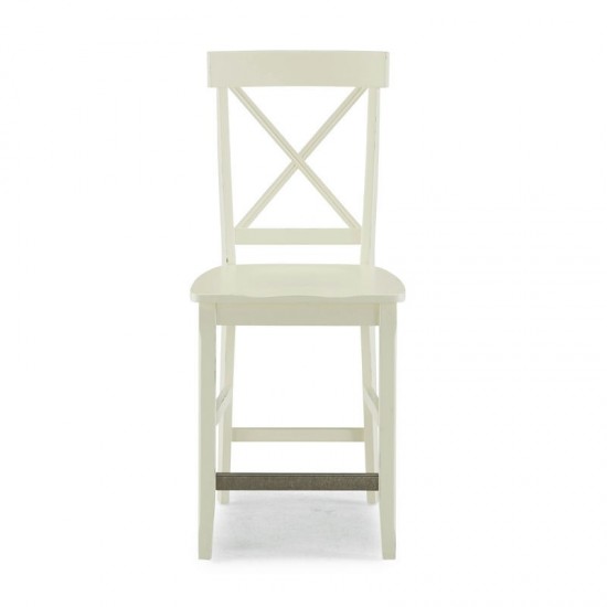 Hartford Counter Stool by homestyles, Off-White