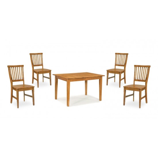 Lloyd 5 Piece Dining Set by homestyles, Brown