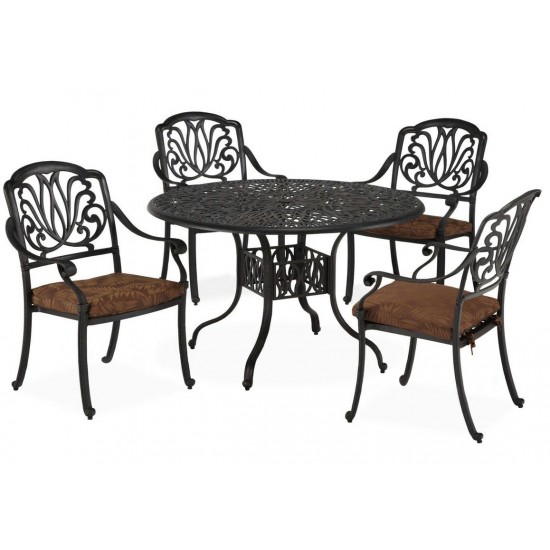 Capri 5 Piece Outdoor Dining Set by homestyles, 6658-308