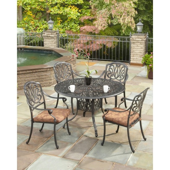 Capri 5 Piece Outdoor Dining Set by homestyles, 6658-308