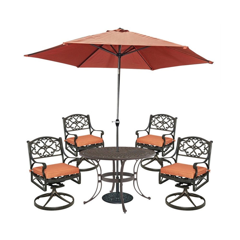 Sanibel 6 Piece Outdoor Dining Set by homestyles, 6655-3056C