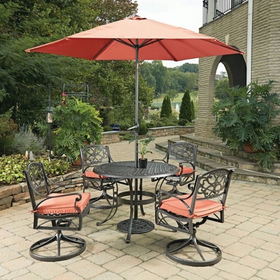 Sanibel 6 Piece Outdoor Dining Set by homestyles, 6655-3056C