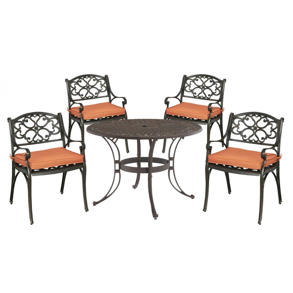 Sanibel 5 Piece Outdoor Dining Set by homestyles, 6655-328C