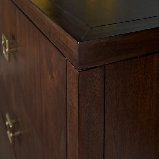 Bungalow Dresser with Mirror by homestyles