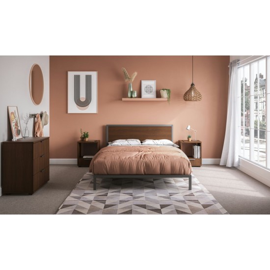 Merge Queen Bed, Two Nightstands and Chest by homestyles