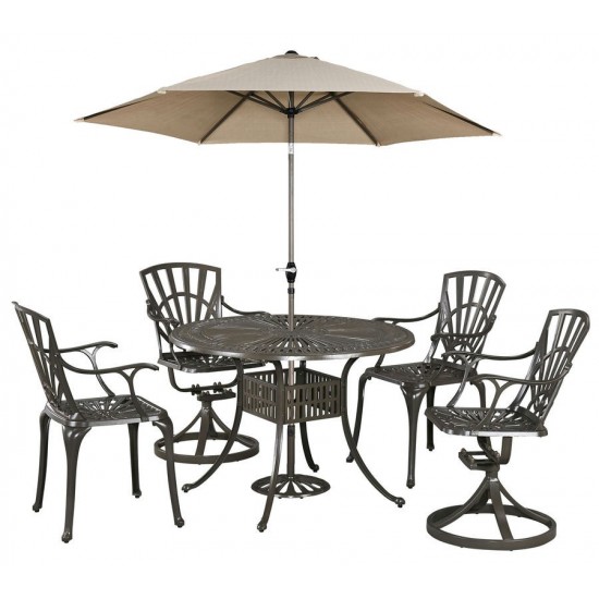 Grenada 6 Piece Outdoor Dining Set by homestyles, 6661-30586