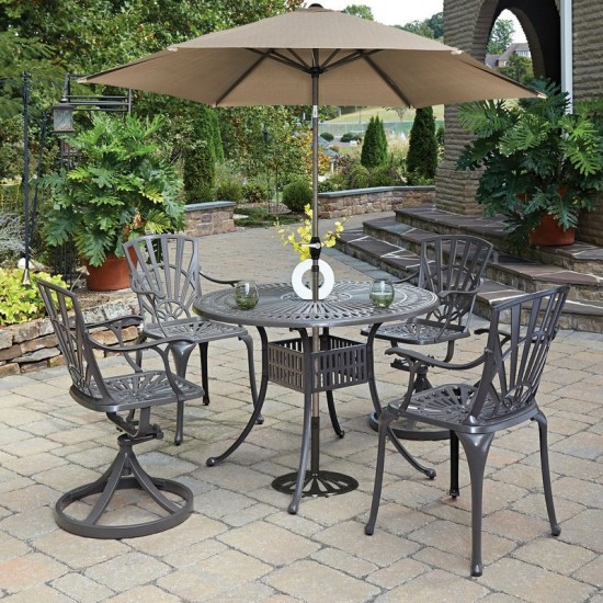 Grenada 6 Piece Outdoor Dining Set by homestyles, 6661-30586