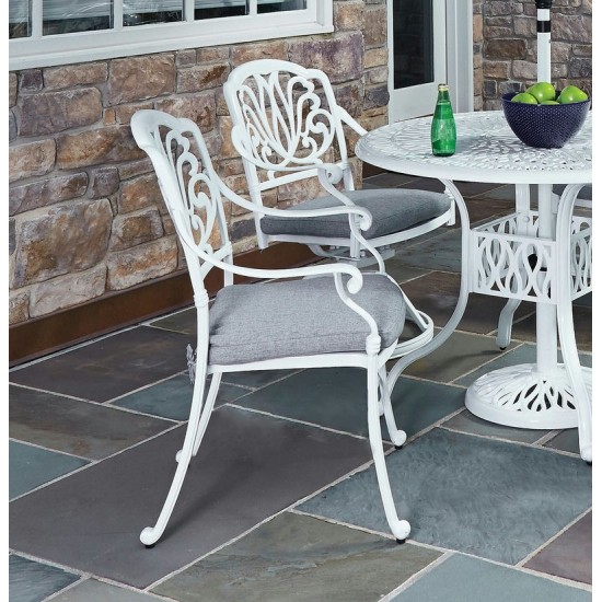 Capri Outdoor Chair Pair by homestyles, White