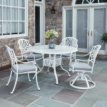 Capri Outdoor Chair Pair by homestyles, White