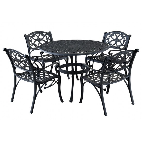 Sanibel 5 Piece Outdoor Dining Set by homestyles, 6654-308