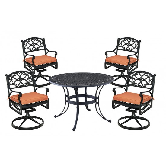 Sanibel 5 Piece Outdoor Dining Set by homestyles, 6654-305C