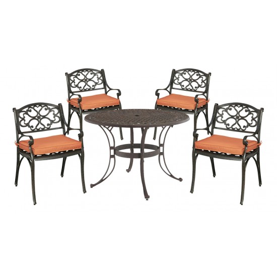 Sanibel 5 Piece Outdoor Dining Set by homestyles, 6655-308C