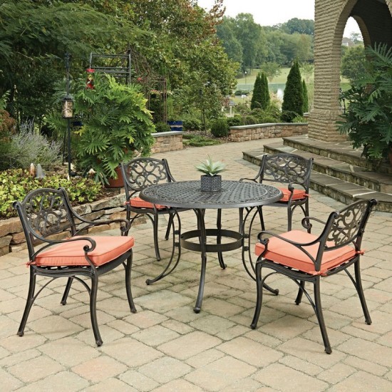 Sanibel 5 Piece Outdoor Dining Set by homestyles, 6655-308C