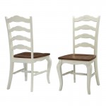 French Countryside Dining Chair Pair by homestyles, Off-White