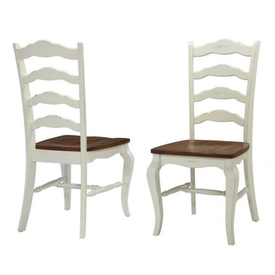 French Countryside Dining Chair Pair by homestyles, Off-White