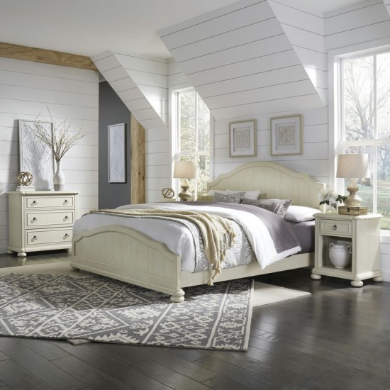 Chambre King Bed, Nightstand and Chest by homestyles