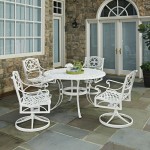 Sanibel 5 Piece Outdoor Dining Set by homestyles, 6652-325