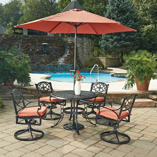 Sanibel 6 Piece Outdoor Dining Set by homestyles, 6654-3056C