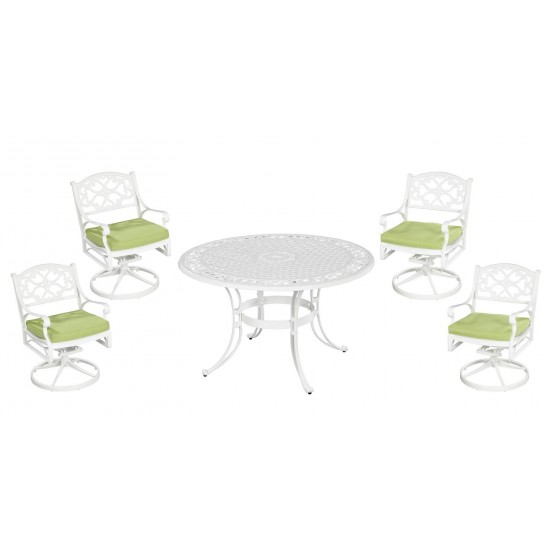 Sanibel 5 Piece Outdoor Dining Set by homestyles, 6652-325C