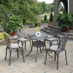 Grenada 5 Piece Outdoor Dining Set by homestyles, 6661-308C