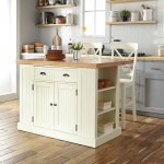 Hartford 3 Piece Kitchen Island Set by homestyles, Off-White