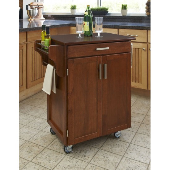 Cuisine Cart Kitchen Cart by homestyles, 9001-0067G