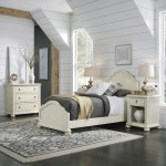 Chambre Twin Bed, Nightstand and Chest by homestyles