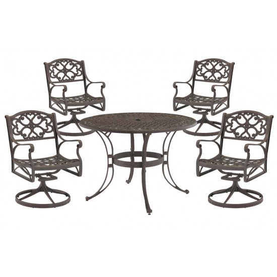 Sanibel 5 Piece Outdoor Dining Set by homestyles, 6655-305