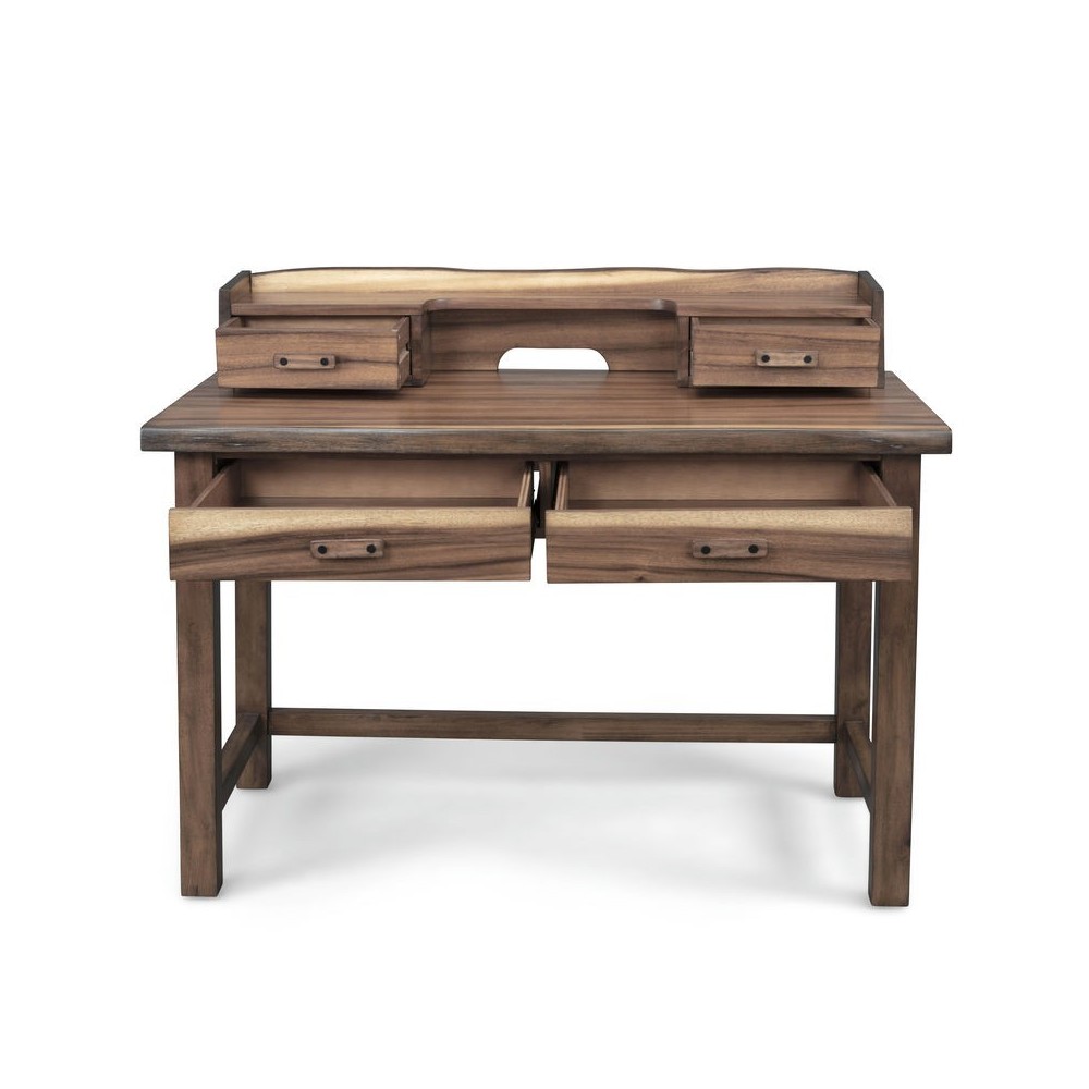 Forest Retreat Writing Desk and Hutch by homestyles