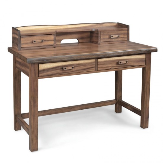 Forest Retreat Writing Desk and Hutch by homestyles