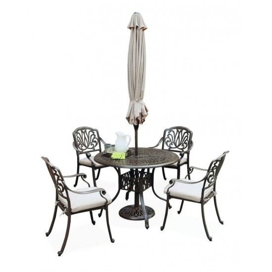 Capri 6 Piece Outdoor Dining Set by homestyles, 6659-3286