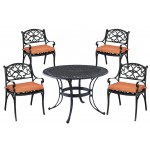 Sanibel 5 Piece Outdoor Dining Set by homestyles, 6654-328C