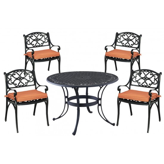 Sanibel 5 Piece Outdoor Dining Set by homestyles, 6654-328C