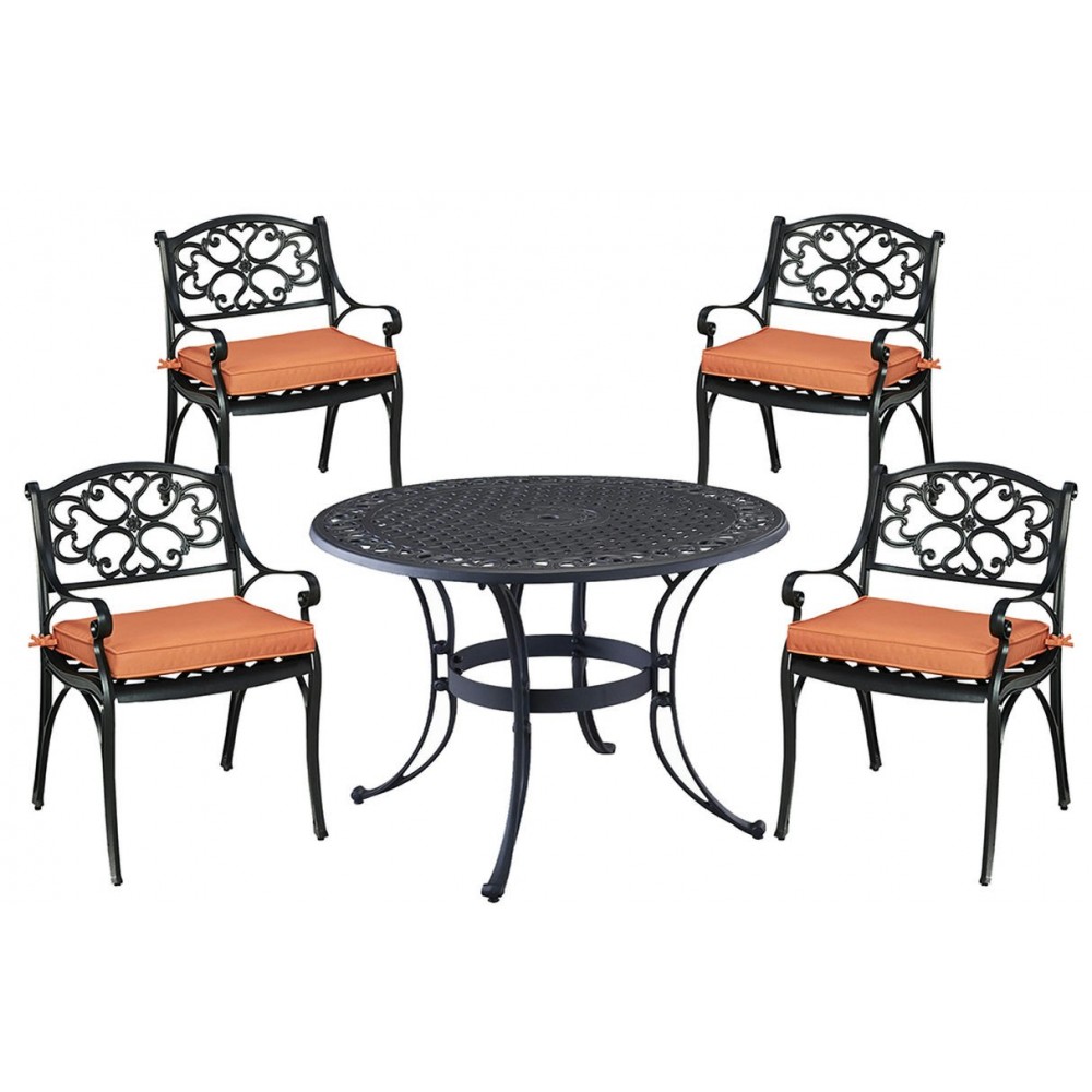 Sanibel 5 Piece Outdoor Dining Set by homestyles, 6654-328C