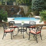 Sanibel 5 Piece Outdoor Dining Set by homestyles, 6654-328C