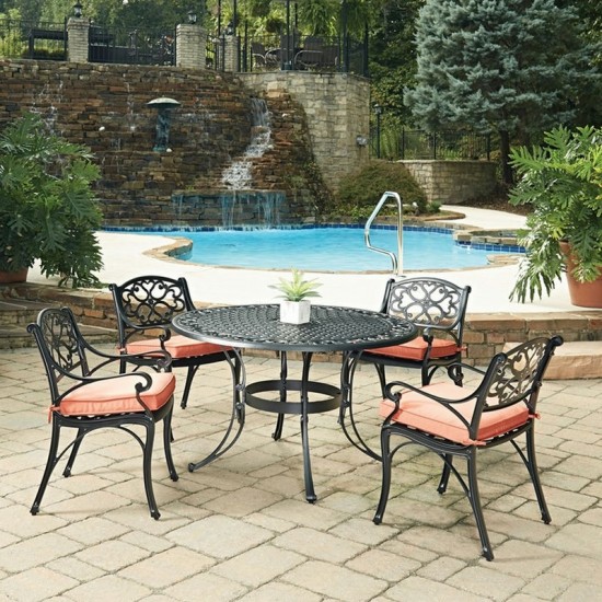 Sanibel 5 Piece Outdoor Dining Set by homestyles, 6654-328C