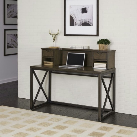 Xcel Desk with Hutch and File Cabinet by homestyles